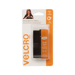 VELCRO® Brand Sticky Back For Fabrics, Black