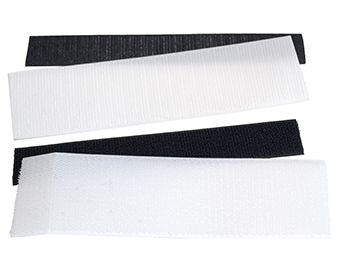 Polyester Sew On Velcro Hook and Loop Tape - Sold by Foot