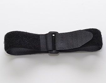 1 x 14 Black Cinching Strap with Plastic Buckle, Bundle of 10